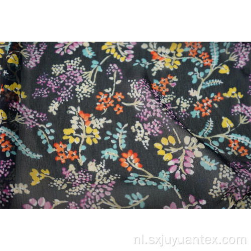 100% viscose 50D filamentgaren crêpe printstof